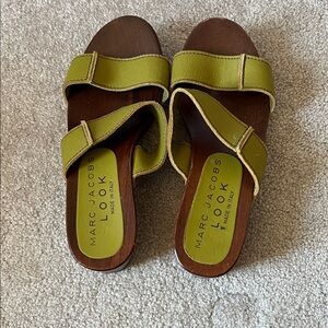 Marc Jacobs Chartreuse Women's Sandals